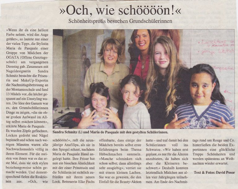 Ehrenamtliche Arbeit für Grundchule